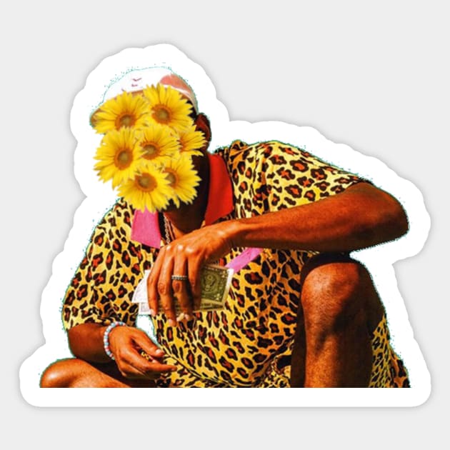 flower boy Sticker by dogluvr